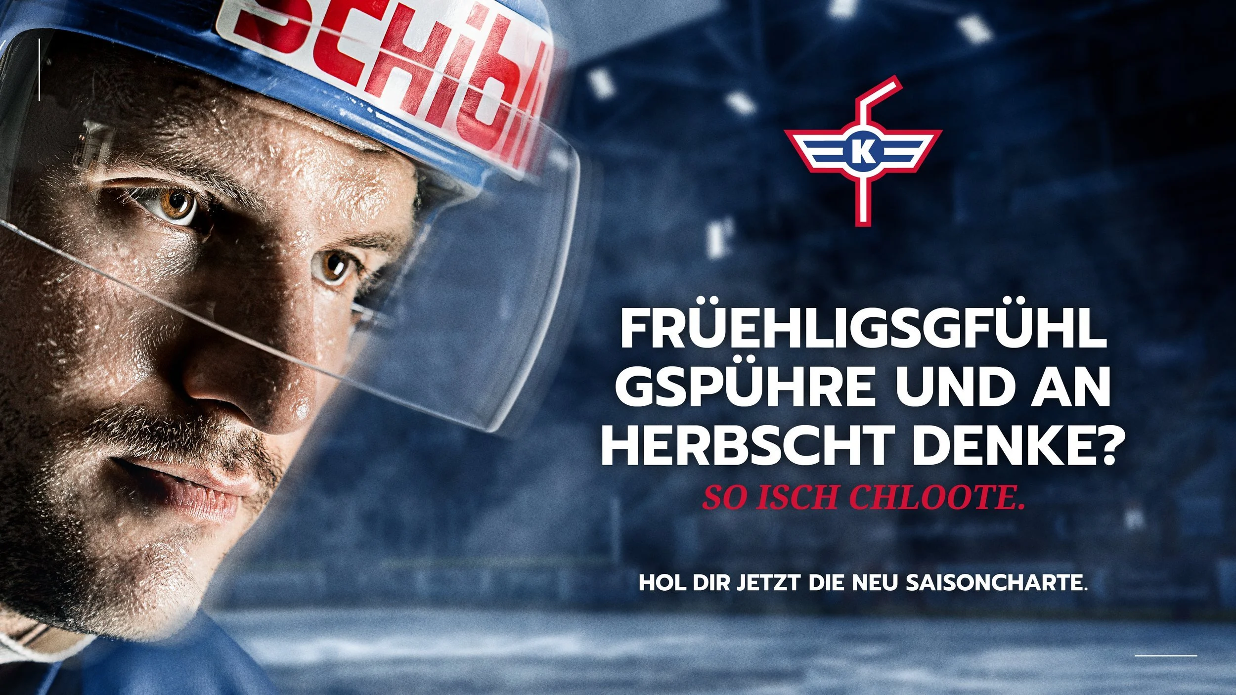EHC Kloten Saisonkarten-Kampagne – Keyvisual 2, High-End-Retusche Bildergut