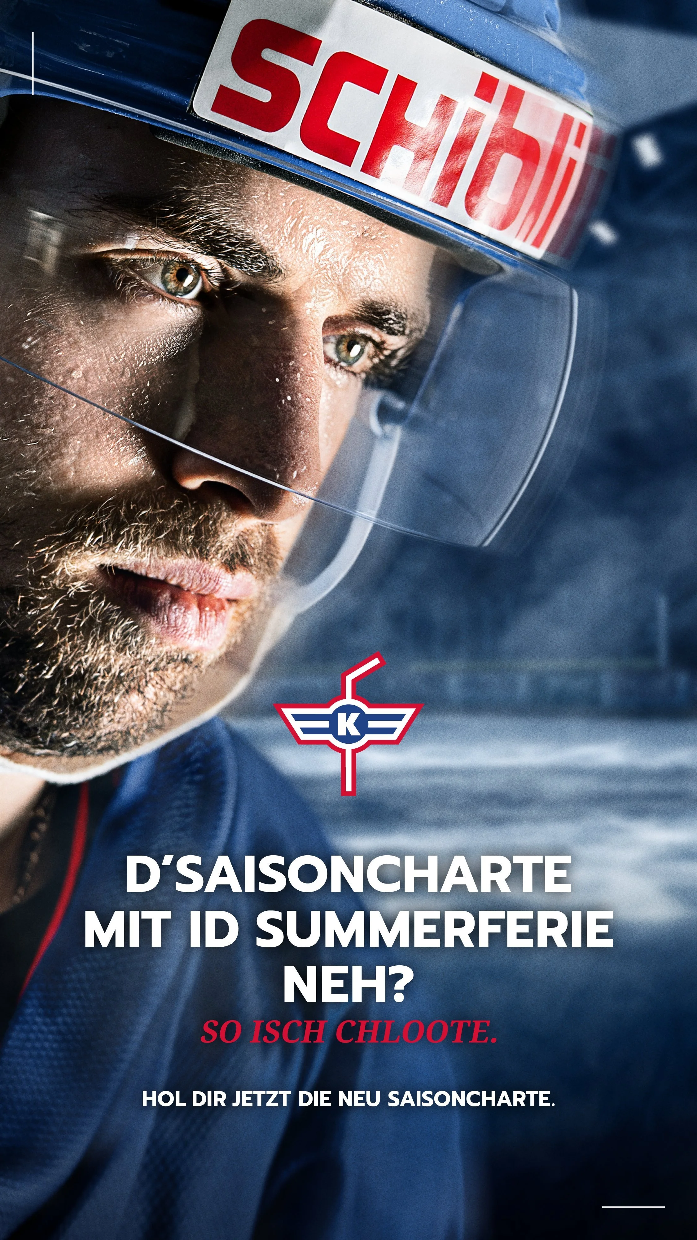 EHC Kloten Saisonkarten-Kampagne – Keyvisual 8, High-End-Retusche Bildergut