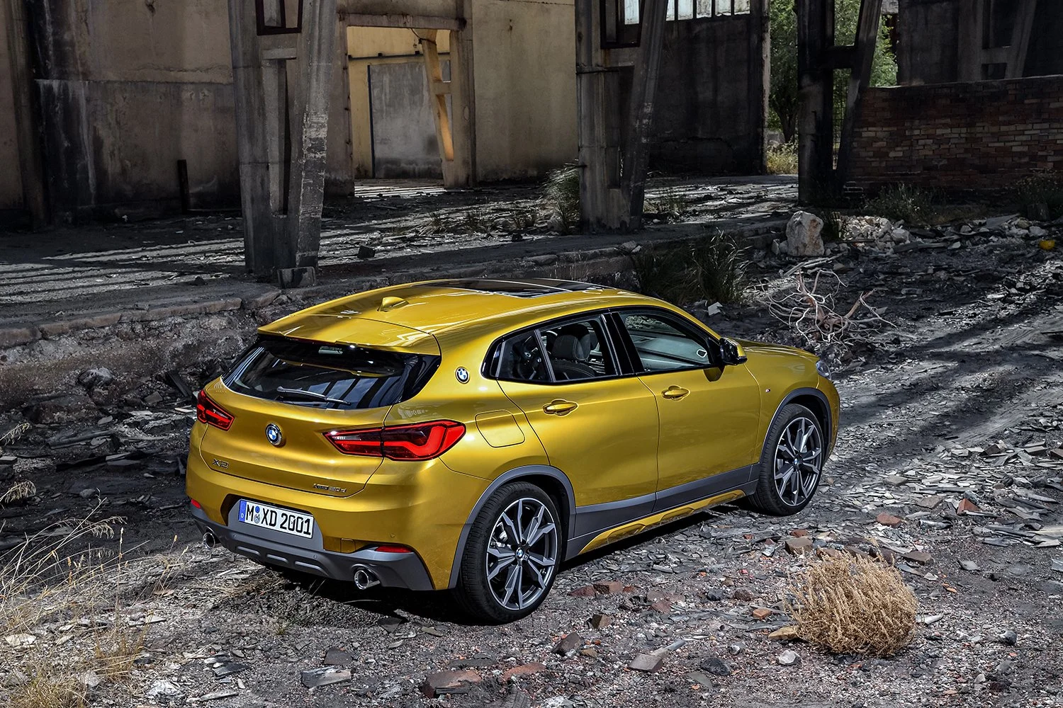 BMW X2 Pressclub – Automotive-Motiv 4, High-End-Retusche Bildergut