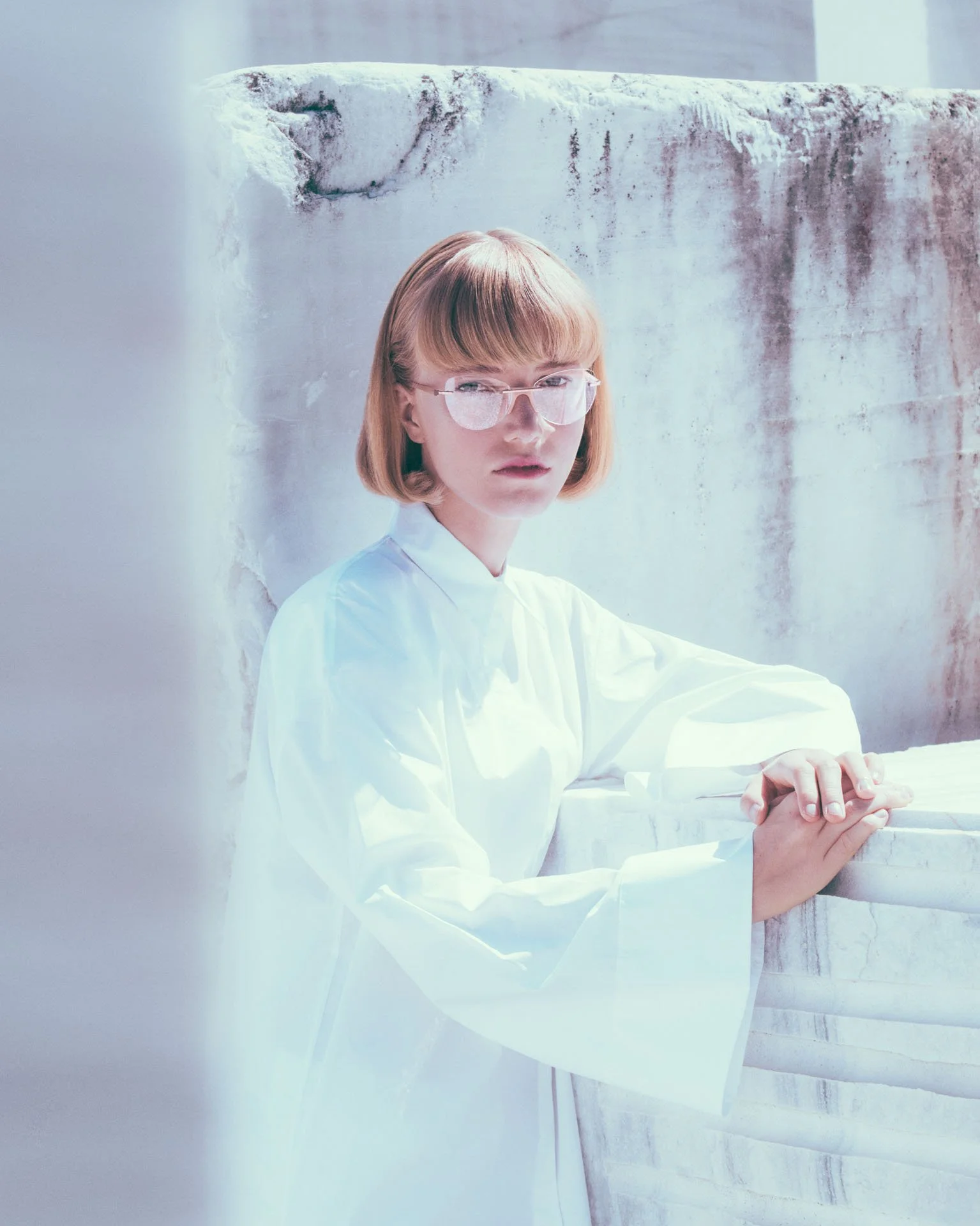 Andy Wolf White Heat Campaign – Beauty-Motiv 7, High-End-Retusche Bildergut