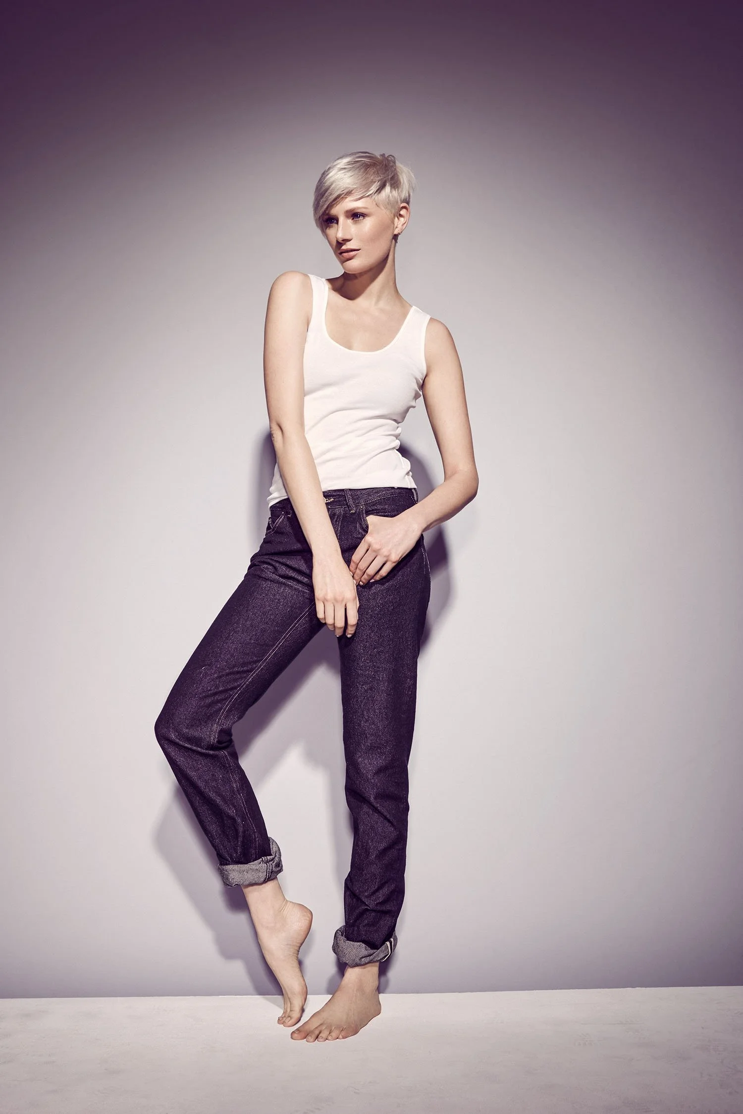 Hess Natur Selvedge Jeans – Beauty-Motiv 4, High-End-Retusche Bildergut