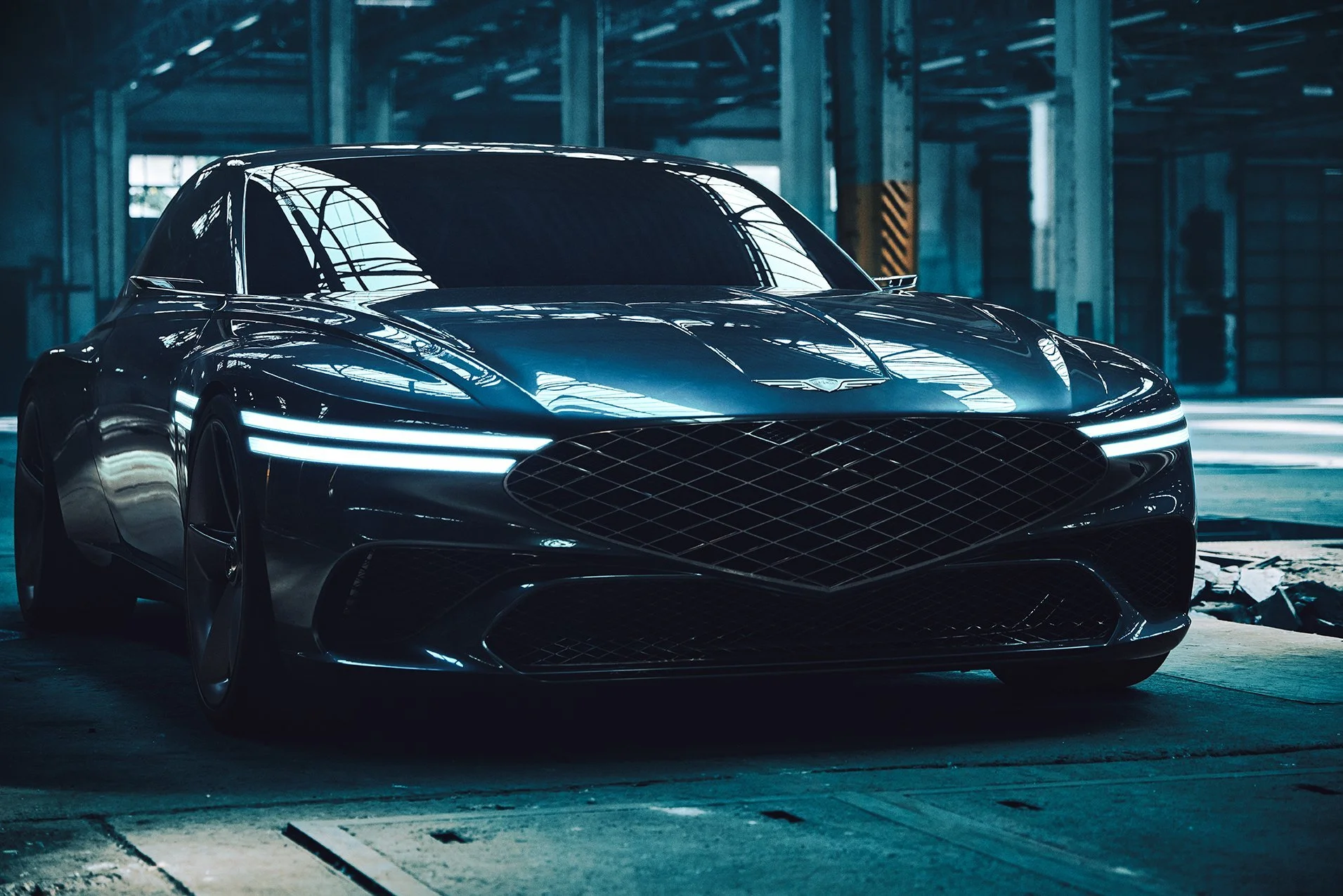 Genesis X Concept Car Peter Schreiber – Automotive-Motiv 14, High-End-Retusche Bildergut
