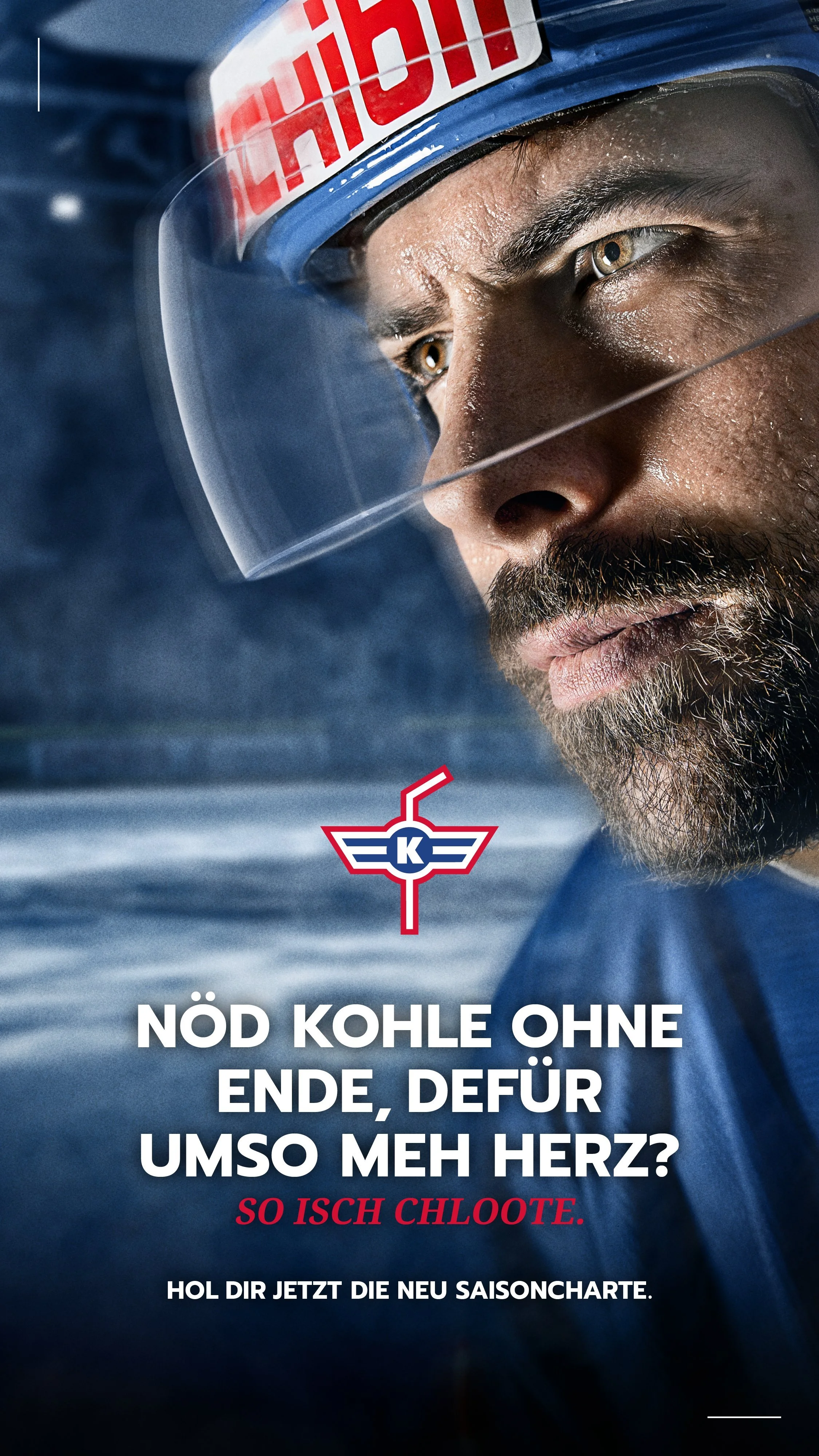 EHC Kloten Saisonkarten-Kampagne – Keyvisual 9, High-End-Retusche Bildergut