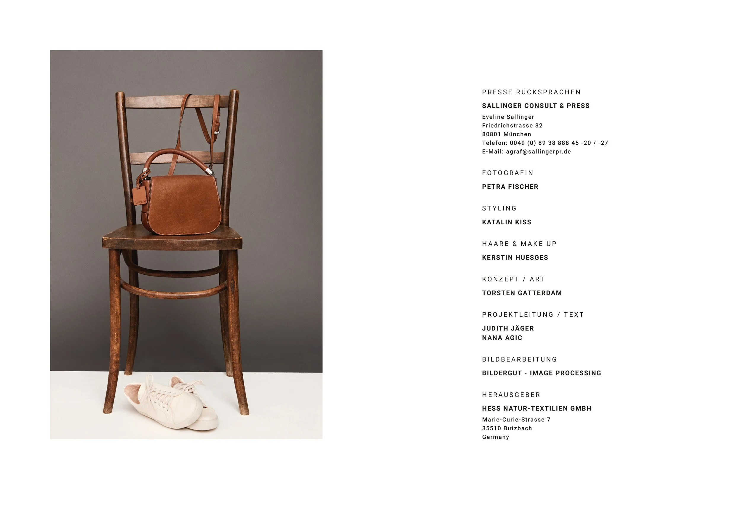Hess Natur Loobook Aw 2017 – Beauty-Motiv 19, High-End-Retusche Bildergut
