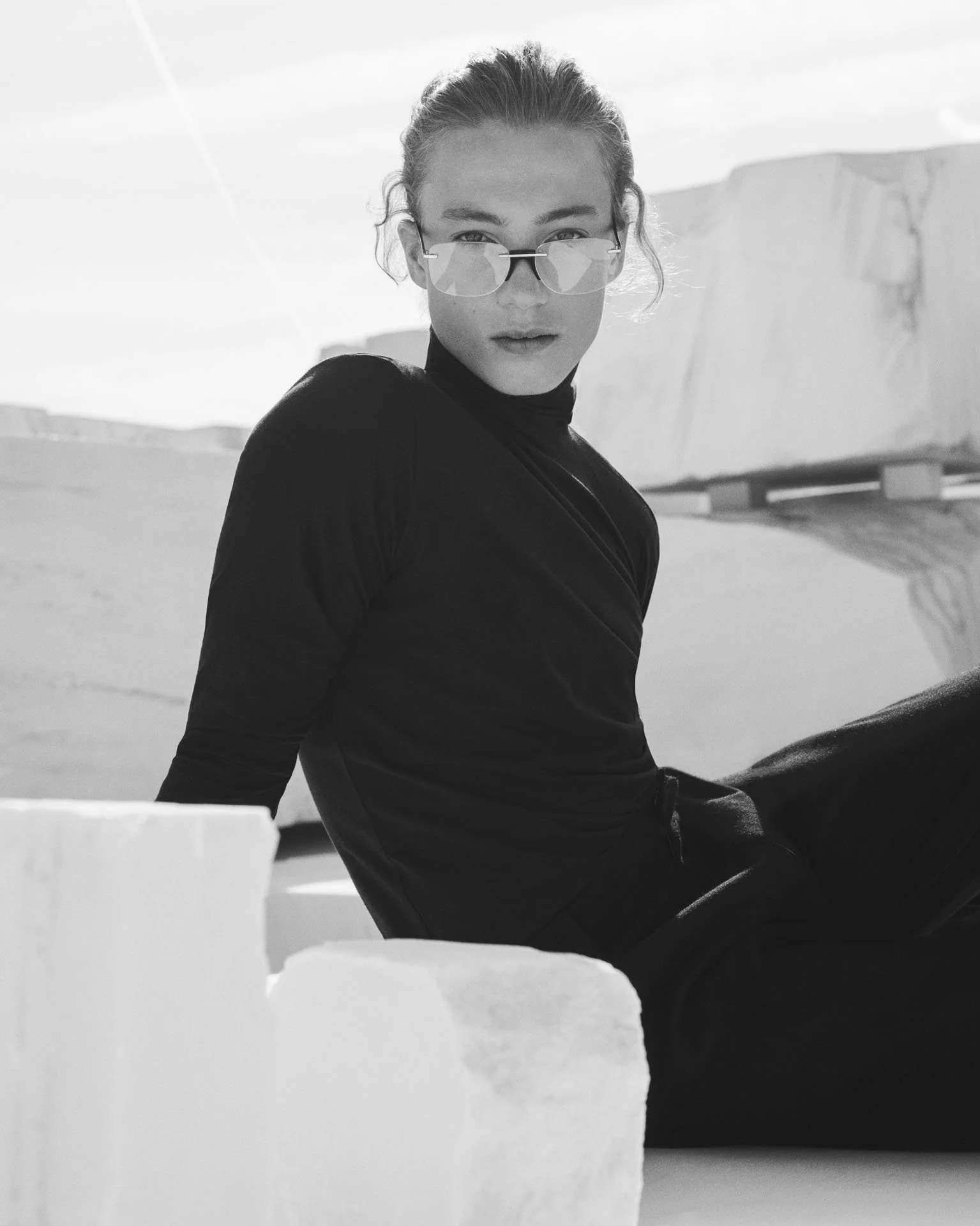 Andy Wolf White Heat Campaign – Beauty-Motiv 16, High-End-Retusche Bildergut