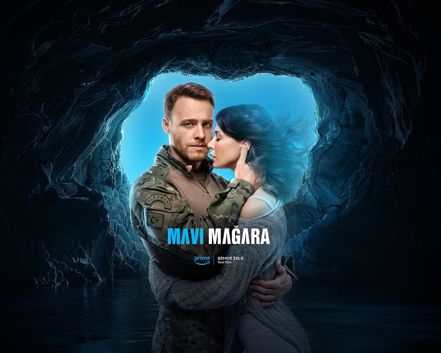 Amazon Prime Video Blue Cave – Keyvisual 2, High-End-Retusche Bildergut