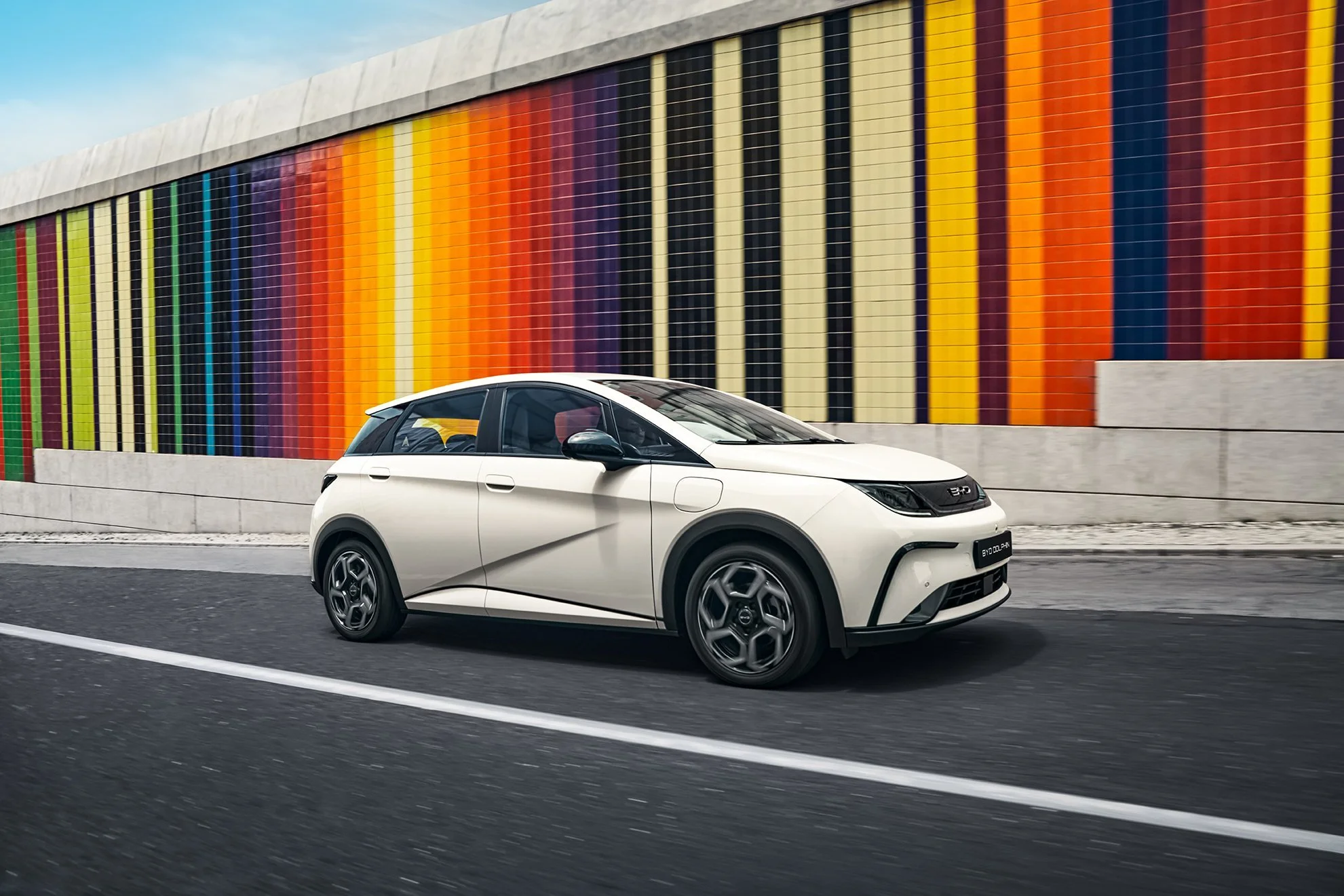 BYD Dolphin – Automotive-Motiv 6, High-End-Retusche Bildergut