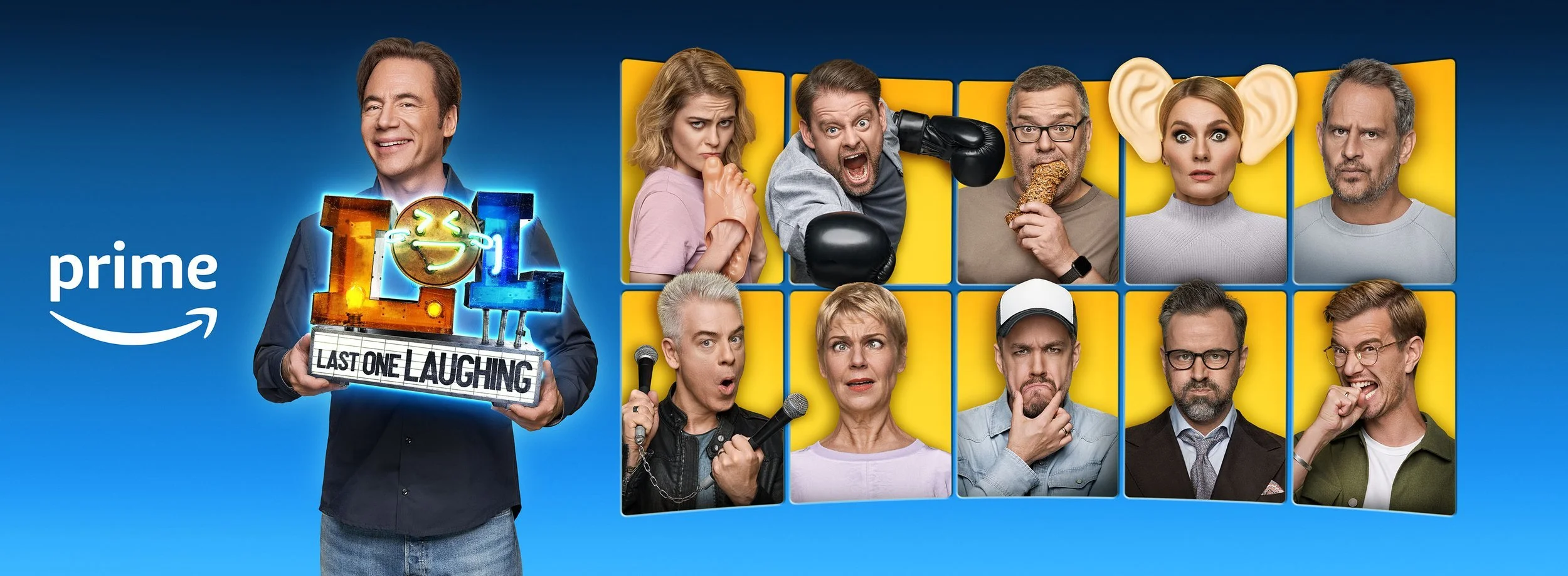 Amazon Prime Video LOL Last One Laughing Vol. 4 – Keyvisual 2, High-End-Retusche Bildergut