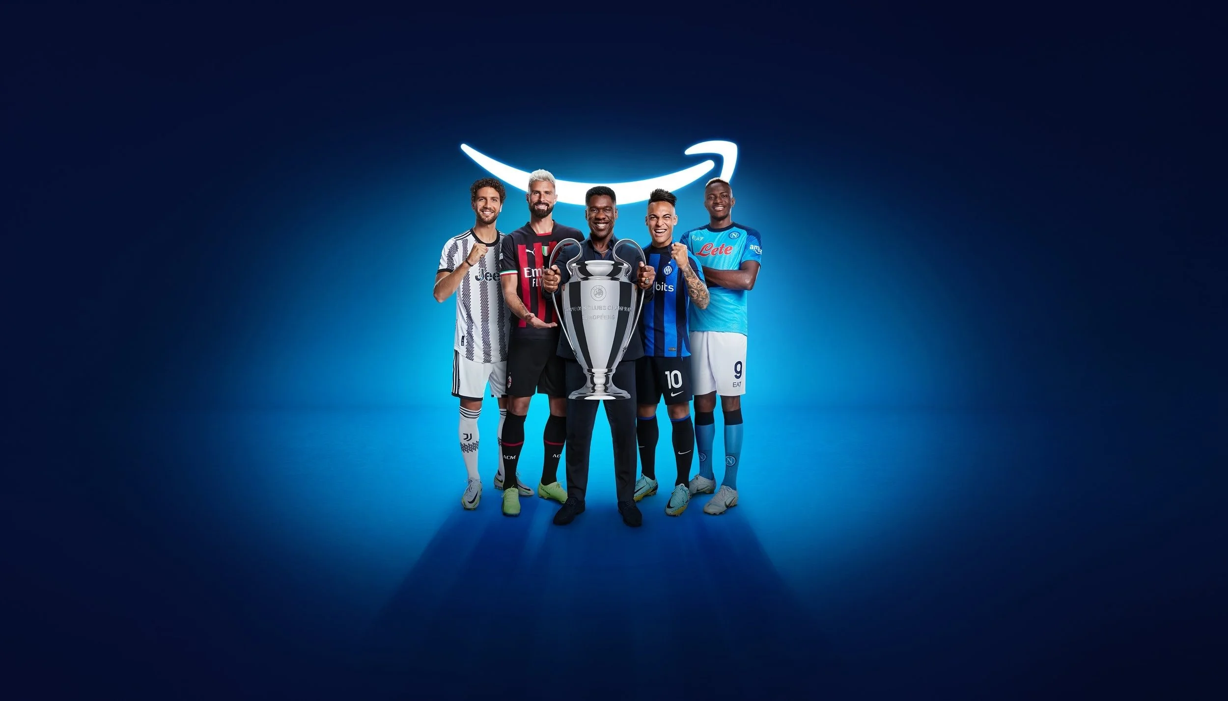 Amazon Prime Video UEFA Champions League – Keyvisual 2, High-End-Retusche Bildergut
