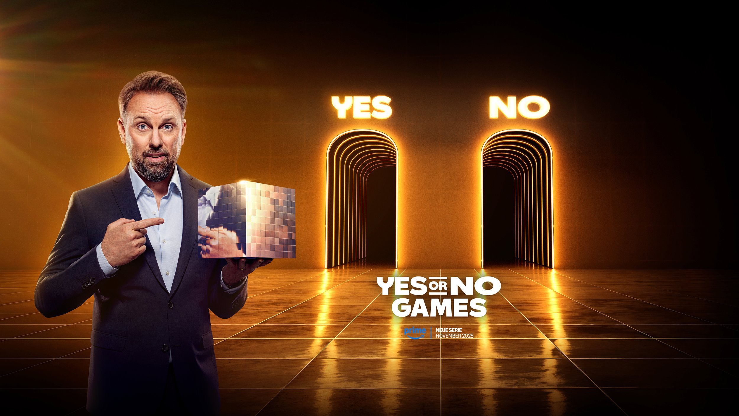 Amazon Prime Video Yes Or No Games – Keyvisual 2, High-End-Retusche Bildergut