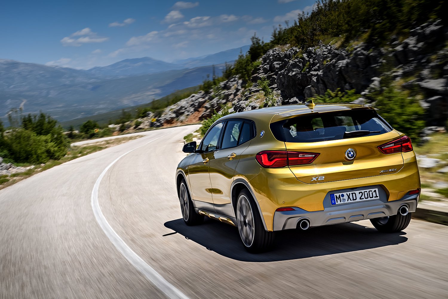 BMW X2 Pressclub – Automotive-Motiv 6, High-End-Retusche Bildergut