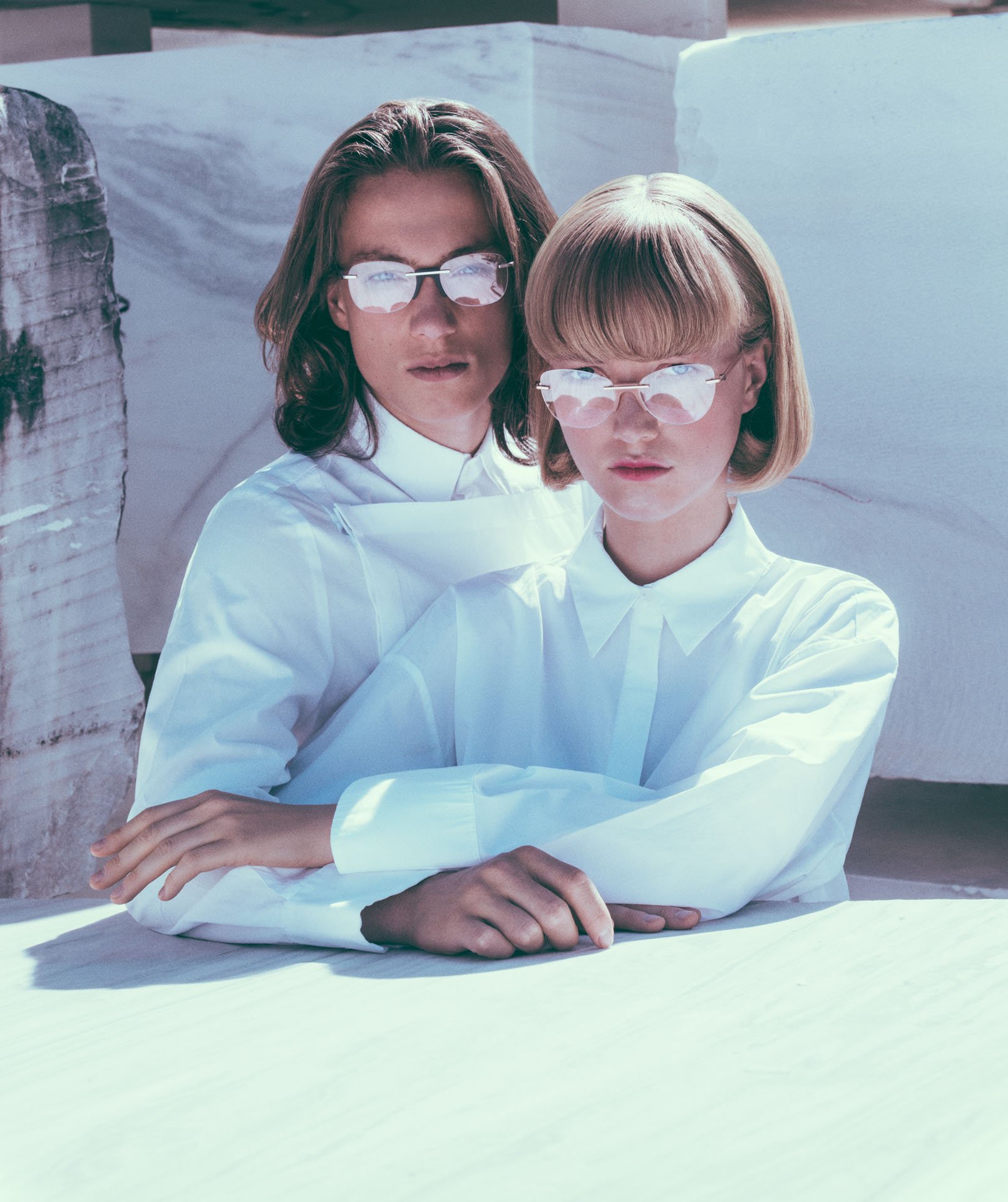 Andy Wolf White Heat Campaign – Beauty-Motiv 6, High-End-Retusche Bildergut