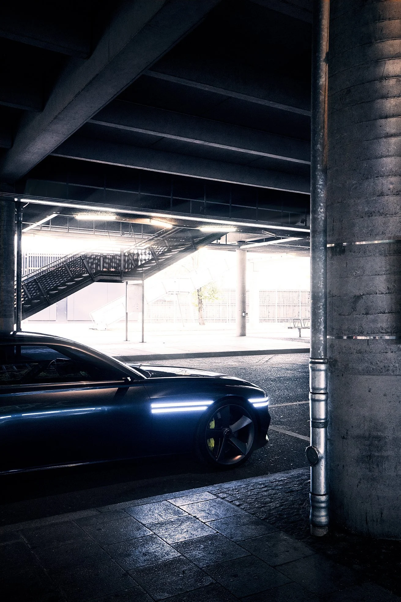 Genesis X Concept Car Peter Schreiber – Automotive-Motiv 11, High-End-Retusche Bildergut