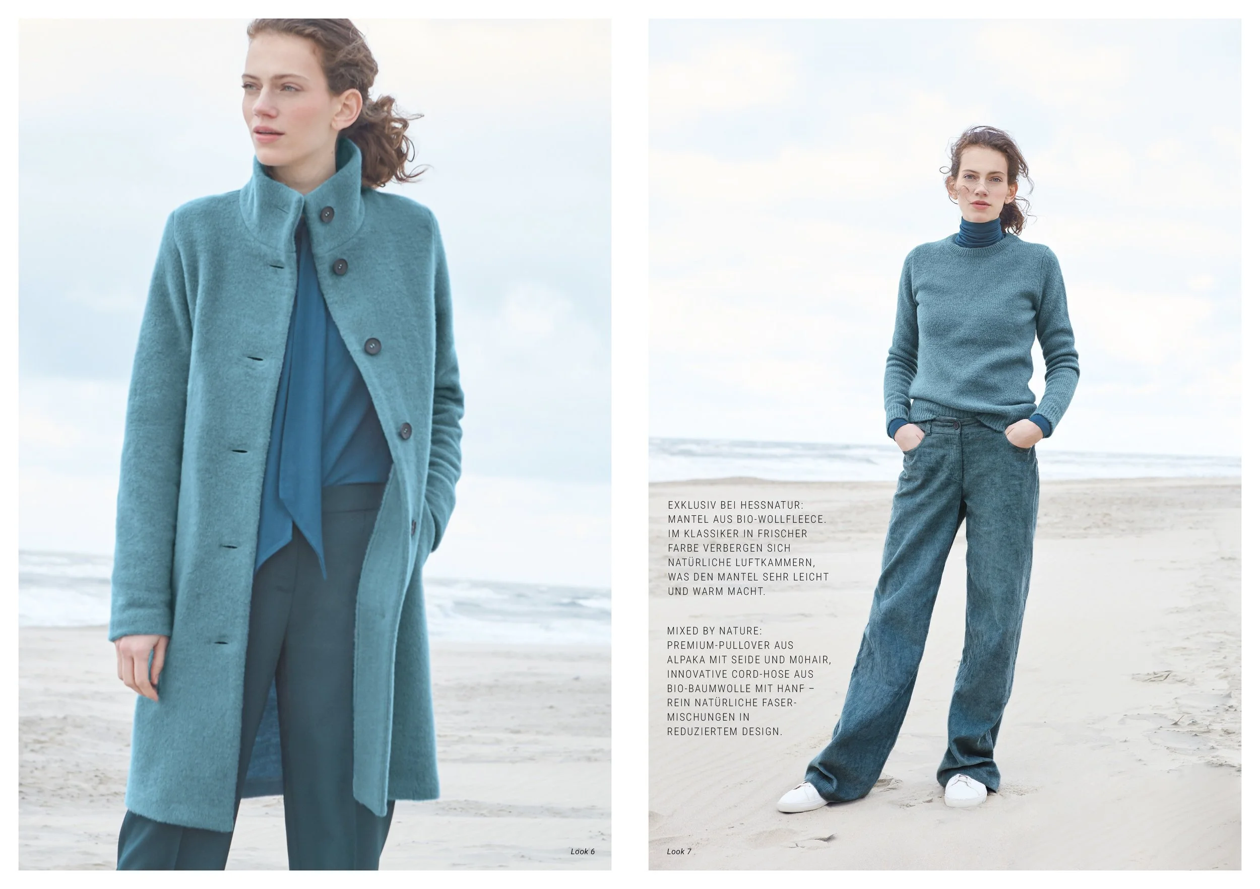 Hess Natur Lookbook FW 2018 – Beauty-Motiv 6, High-End-Retusche Bildergut