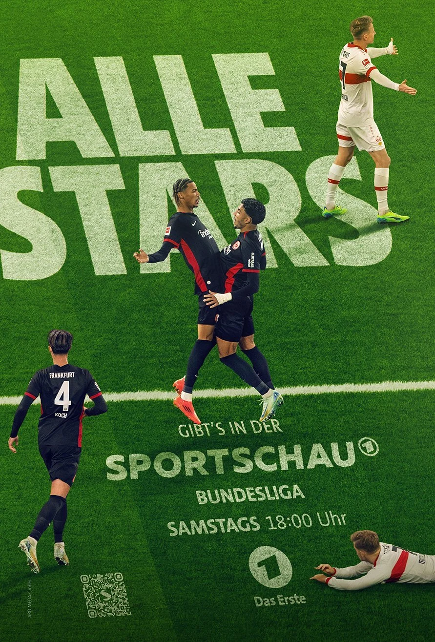 ARD Sportschau Rückrunde – Keyvisual 3, High-End-Retusche Bildergut