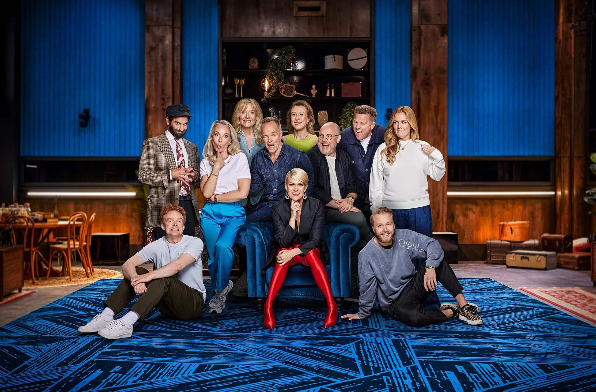 Amazon Prime Video LOL Last One Laughing Pressemotive – Keyvisual 2, High-End-Retusche Bildergut