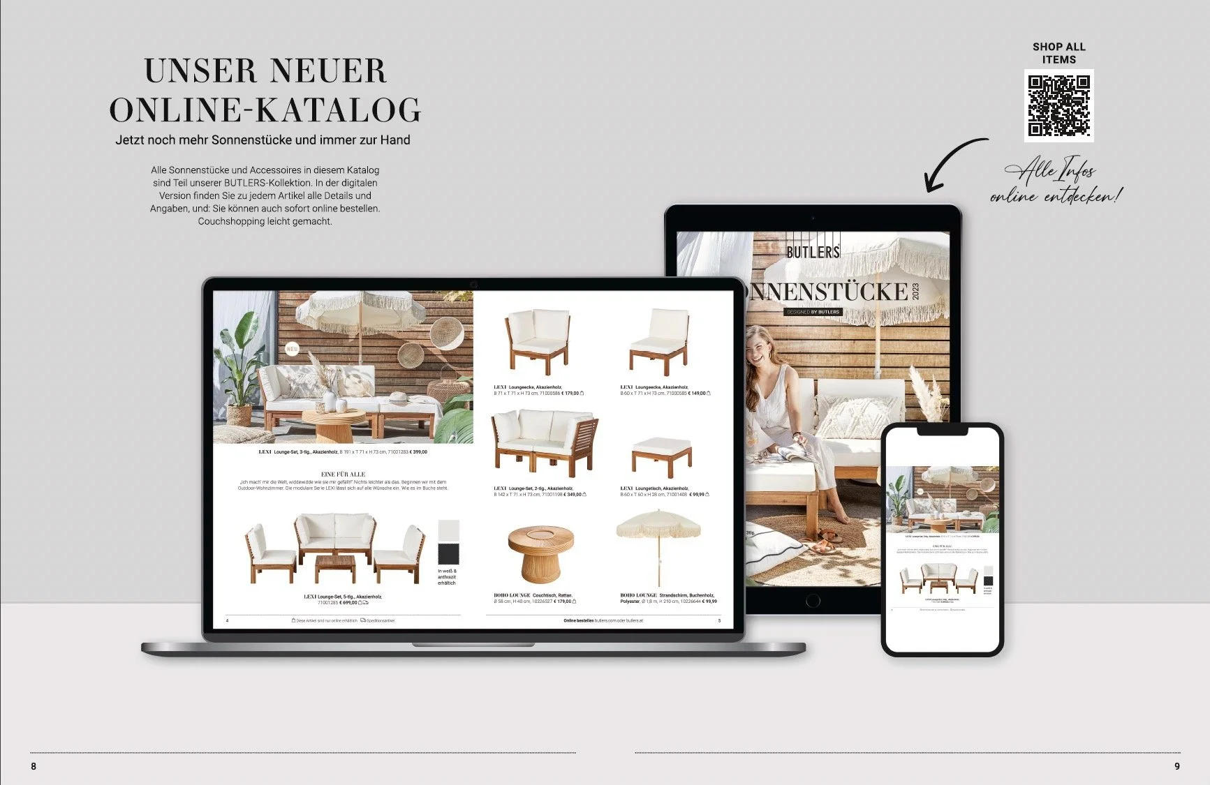 Butlers Sonnenstücke 2023 – Produkt-Motiv 4, High-End-Retusche Bildergut.