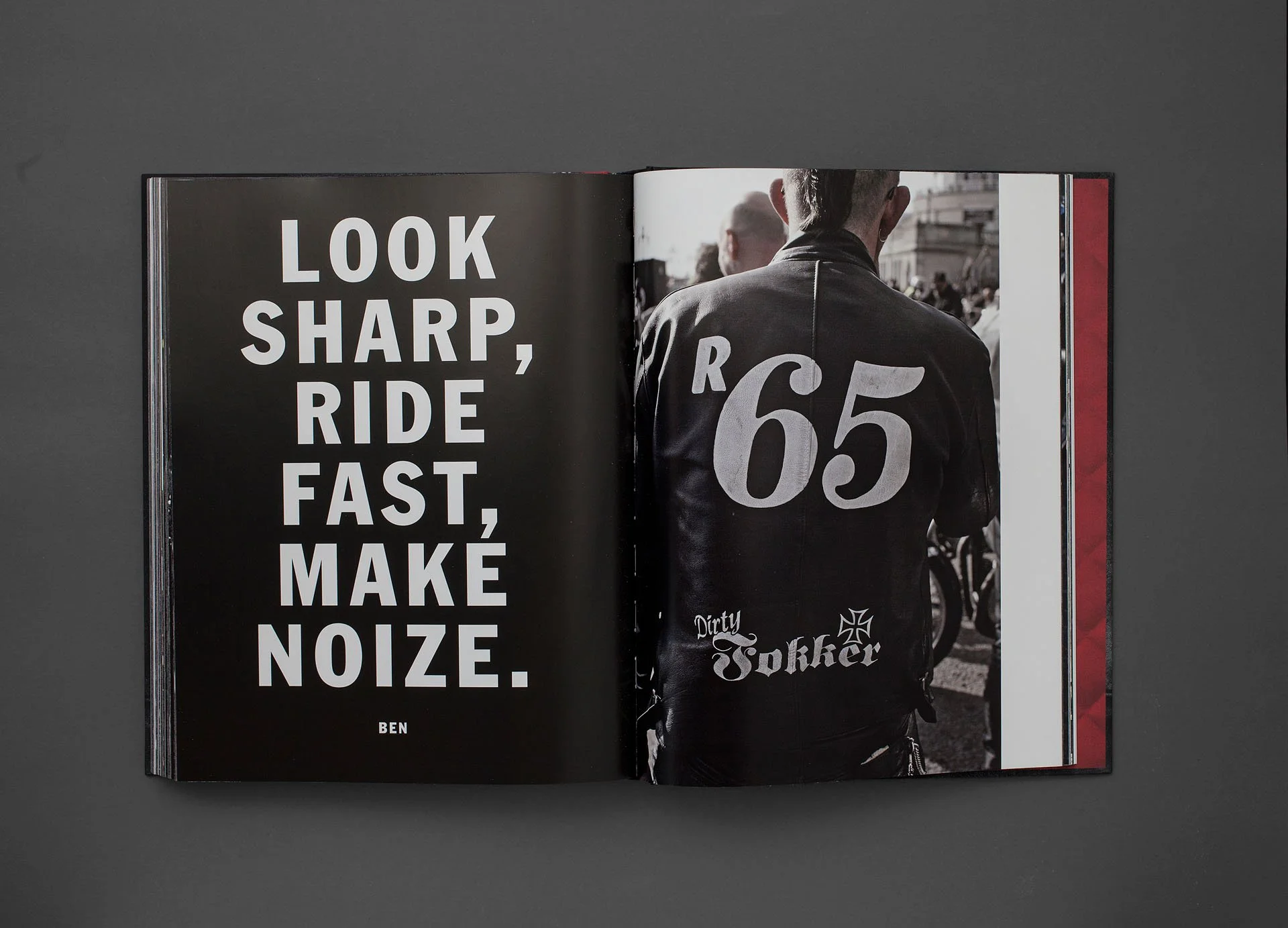 Pride and Glory Lewis Leathers – Beauty-Motiv 13, High-End-Retusche Bildergut
