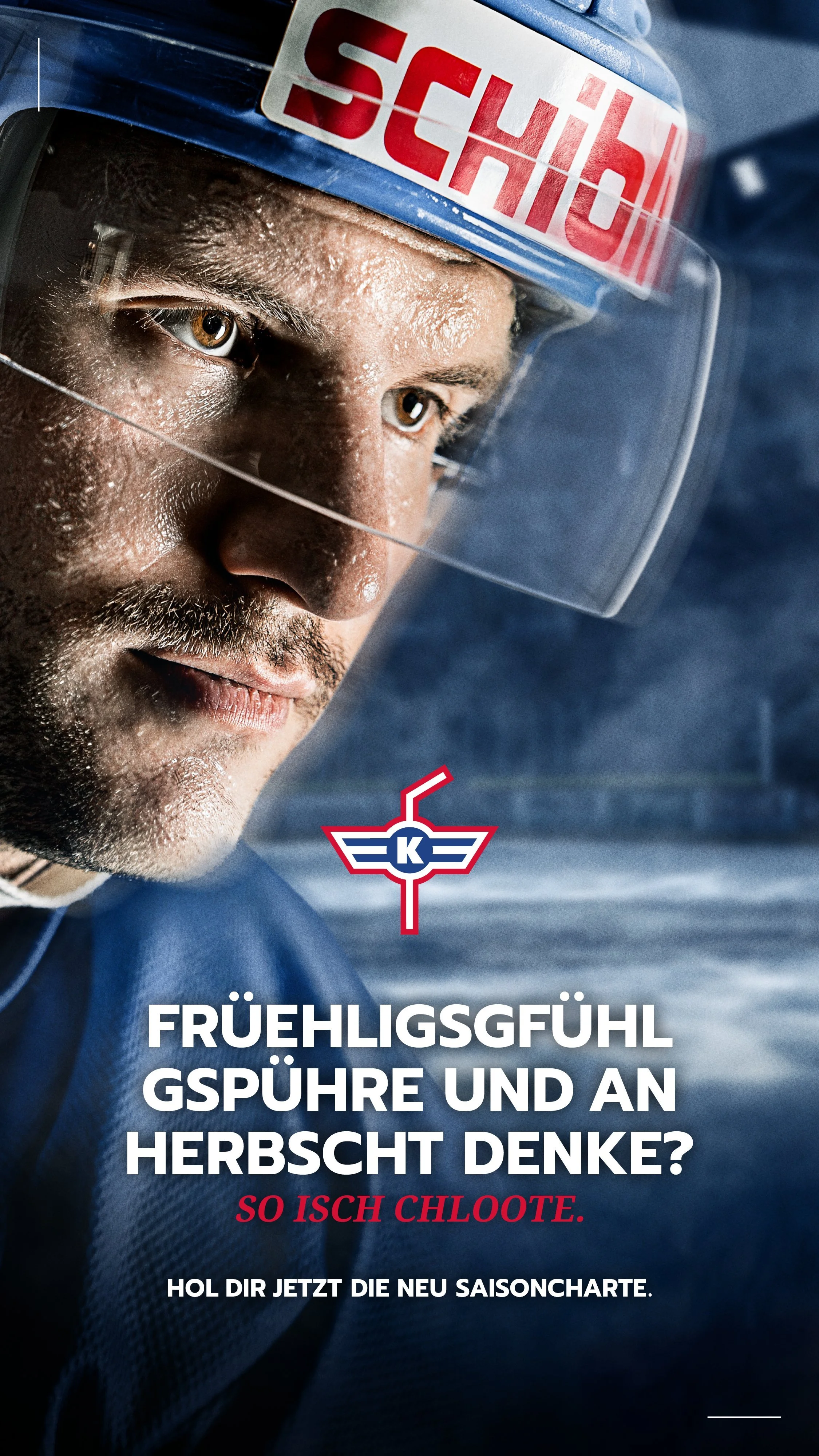 EHC Kloten Saisonkarten-Kampagne – Keyvisual 7, High-End-Retusche Bildergut
