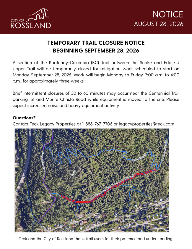 Historic mine opening found 25 metres from Rossland’s KC Trail