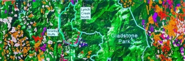 Logging in Lynch Creek North is underway