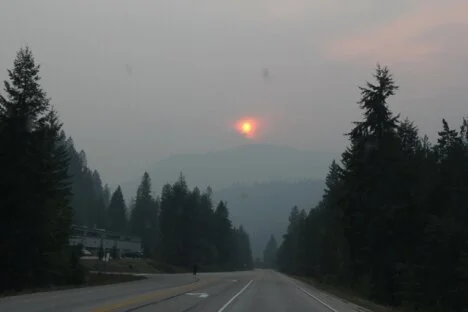 Smoky sky advisory issued for region as fires blaze on