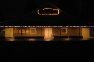 Christmas displays around the Boundary