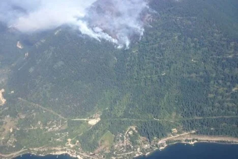 UPDATED: Lightning caused Mount Aylwin wildfire near Silverton new hotspot for Southeast Fire Centre