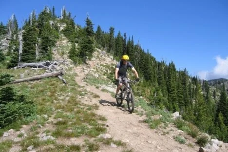 Fire in Big Sheep Creek: Section of Seven Summits Trail Closed