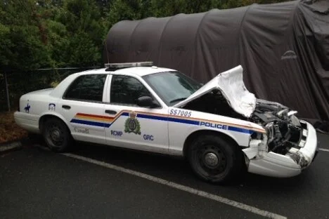 Island cop injured, police cars destroyed by suspect armed with SUV