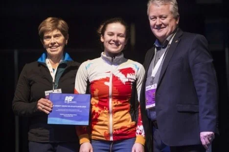 Kimberley’s Molly Miller wins W.R. Bennett Award for Athletic Excellence at the 2016 BC Winter Games