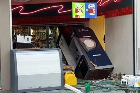 Police issue release regarding morning fire and robbery attempt