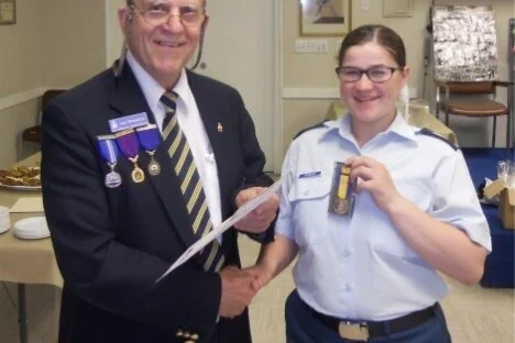 Cadets of 841 Squadron hold annual ceremonial review