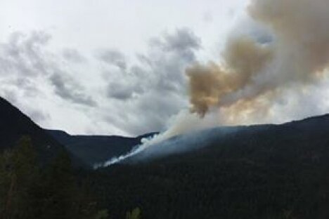 UPDATED: Slocan fire more than triples in size today; fire centre issues release re: area blazes