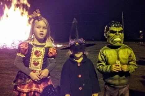 Rotary Halloween Bonfire packs in the crowds