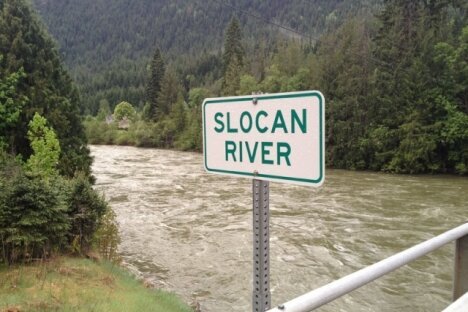 Flood Watch for Slocan River; Evacuation Alert for Slocan Valley West Road