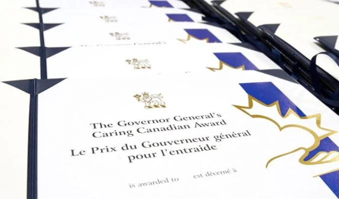 Long-time volunteers recognized during Grand Forks Canada 150th Birthday Celebrations