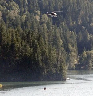 Taghum, Beasley residents on high alert after wildfire spotted near Beasley Bluffs