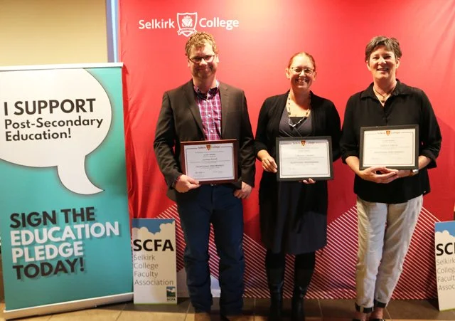 Selkirk College Honours Educational Stalwarts