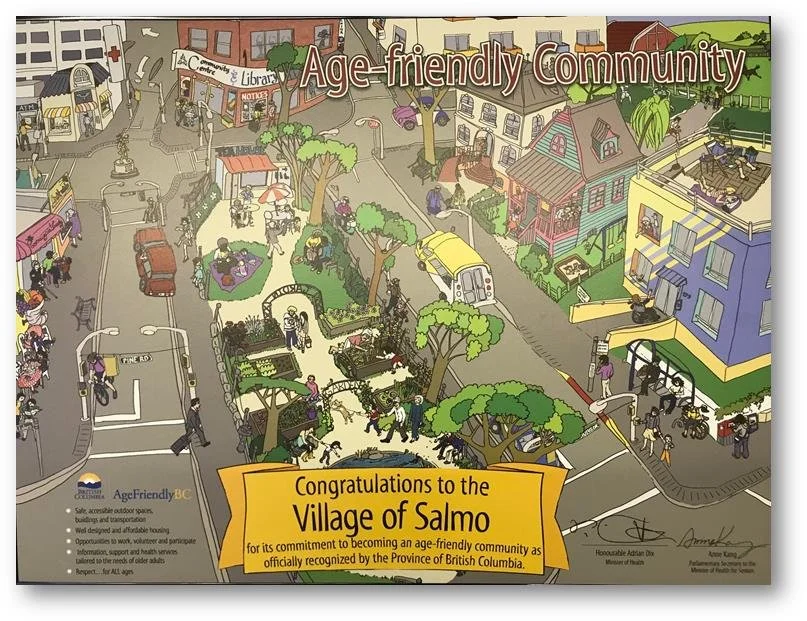 Salmo Recognized as Age-Friendly Community by Province