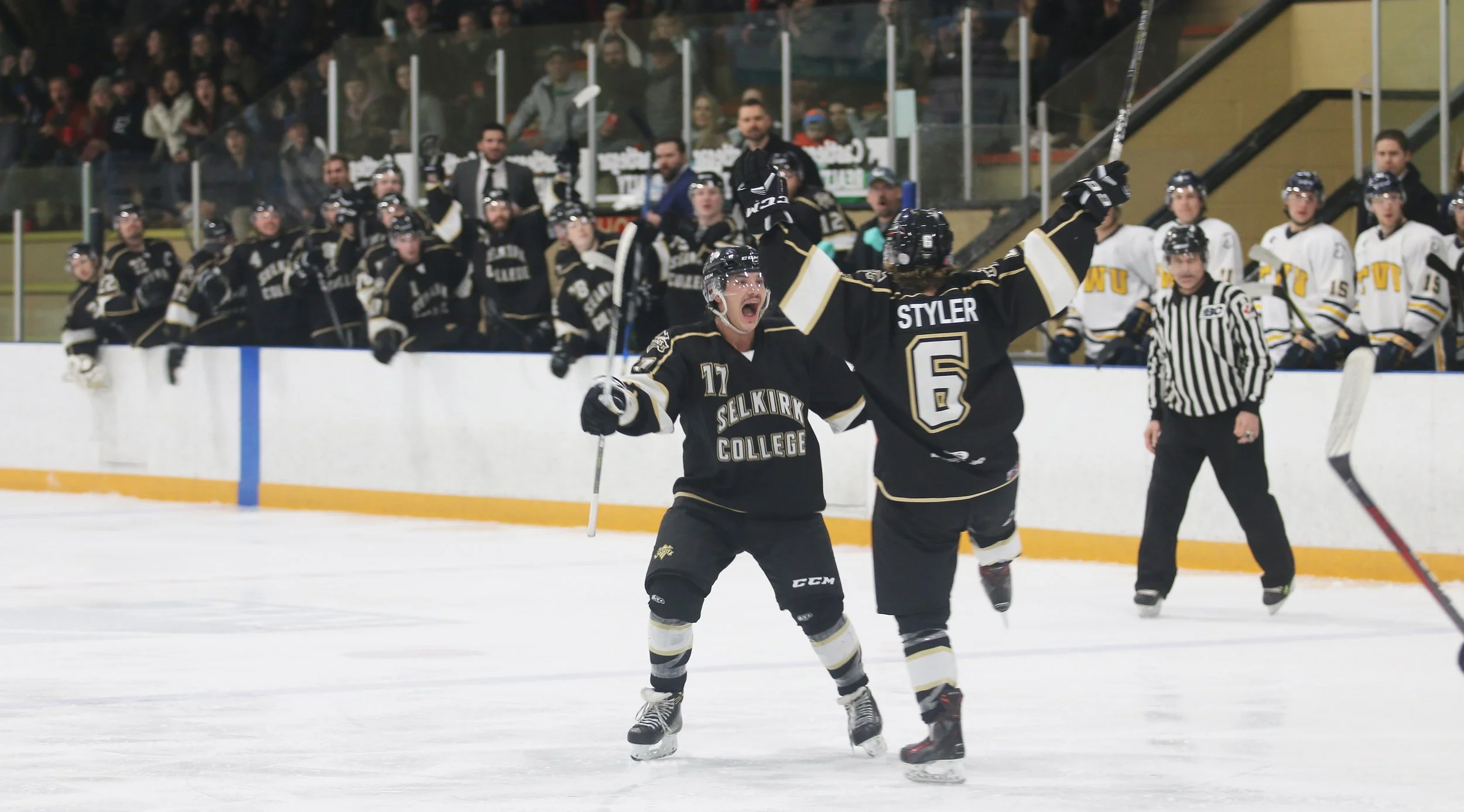 Selkirk College Saints Quest for First Place Hits Snag