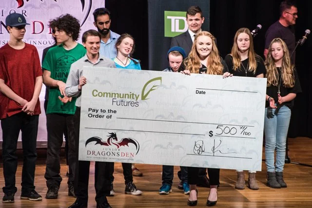 Junior Dragons Den salute winners of Regional Competition