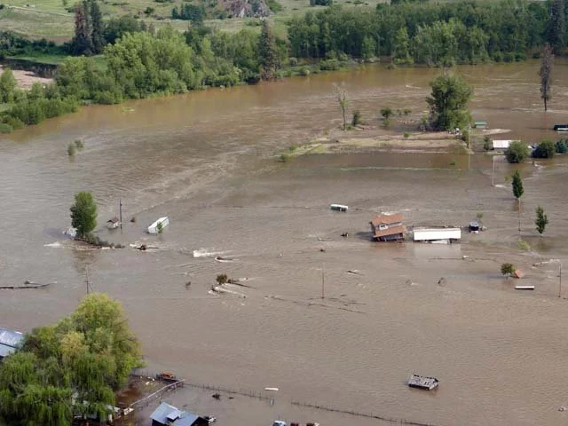 Boundary region prepares for second river peak