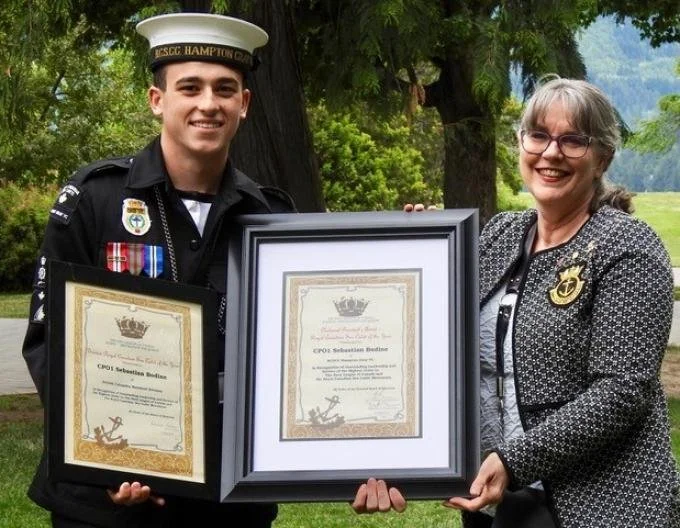 Nelson's Sebastian Bodine named Top Sea Cadet in Canada