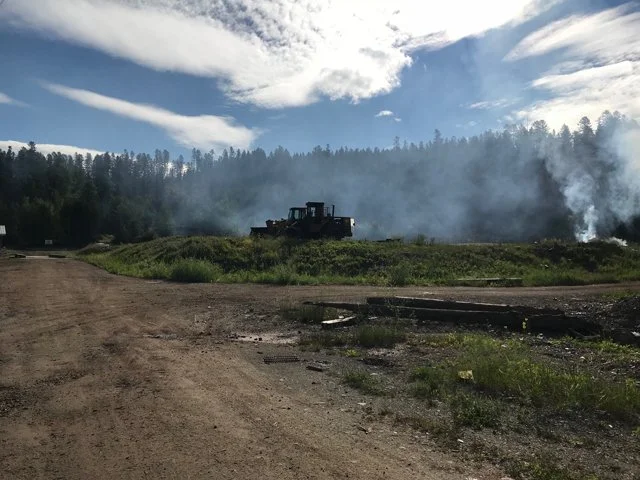 Arson damages landfill equipment at West Boundary Landfill