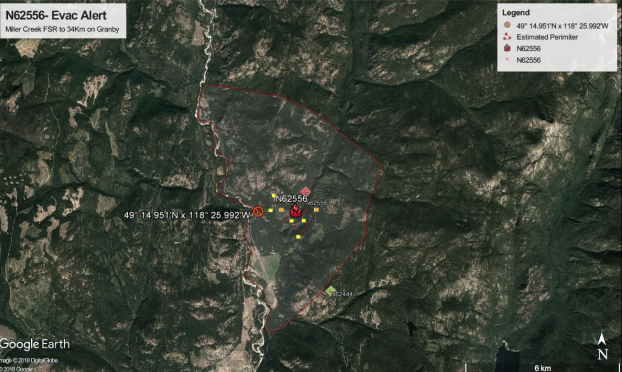RDKB announces additional Evacuation Alerts Granby River Valley