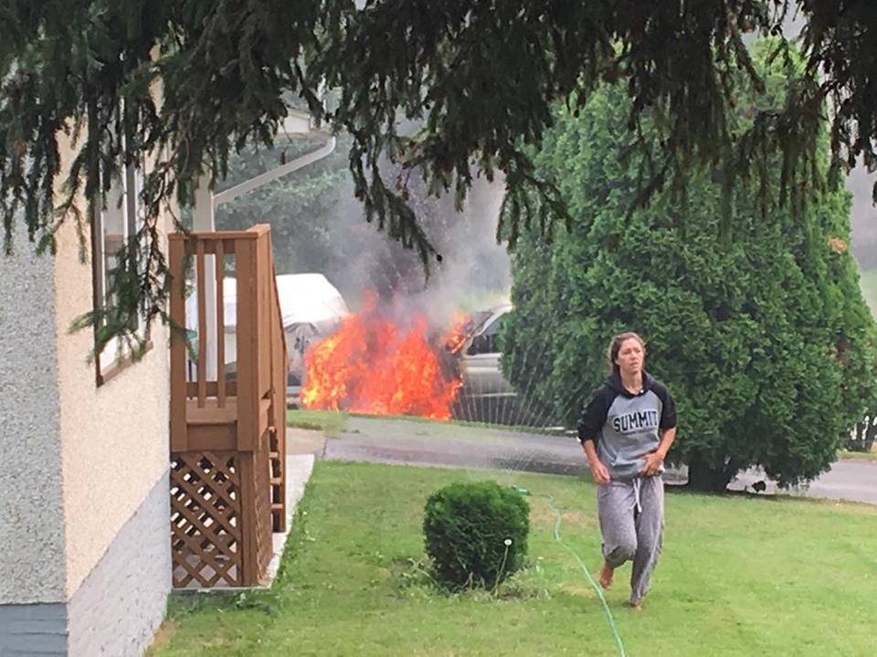 Truck fire sees pastor saving more than souls