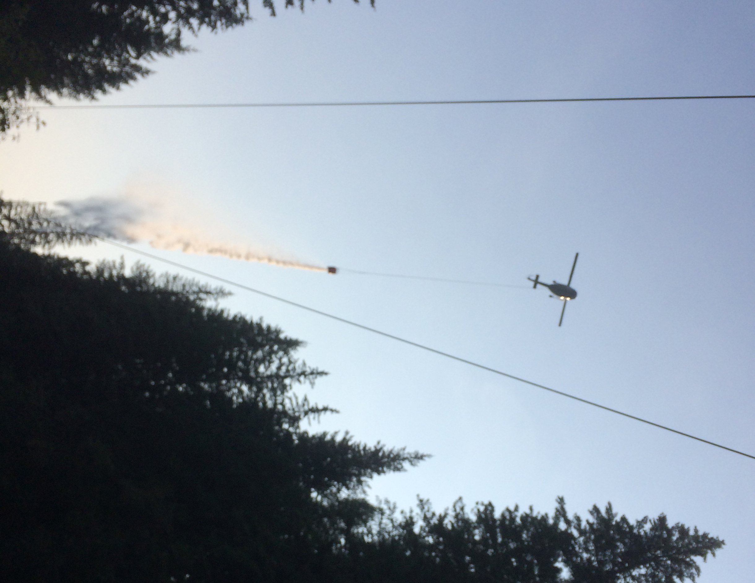 Fire crews get better of wildfire near Queens Bay