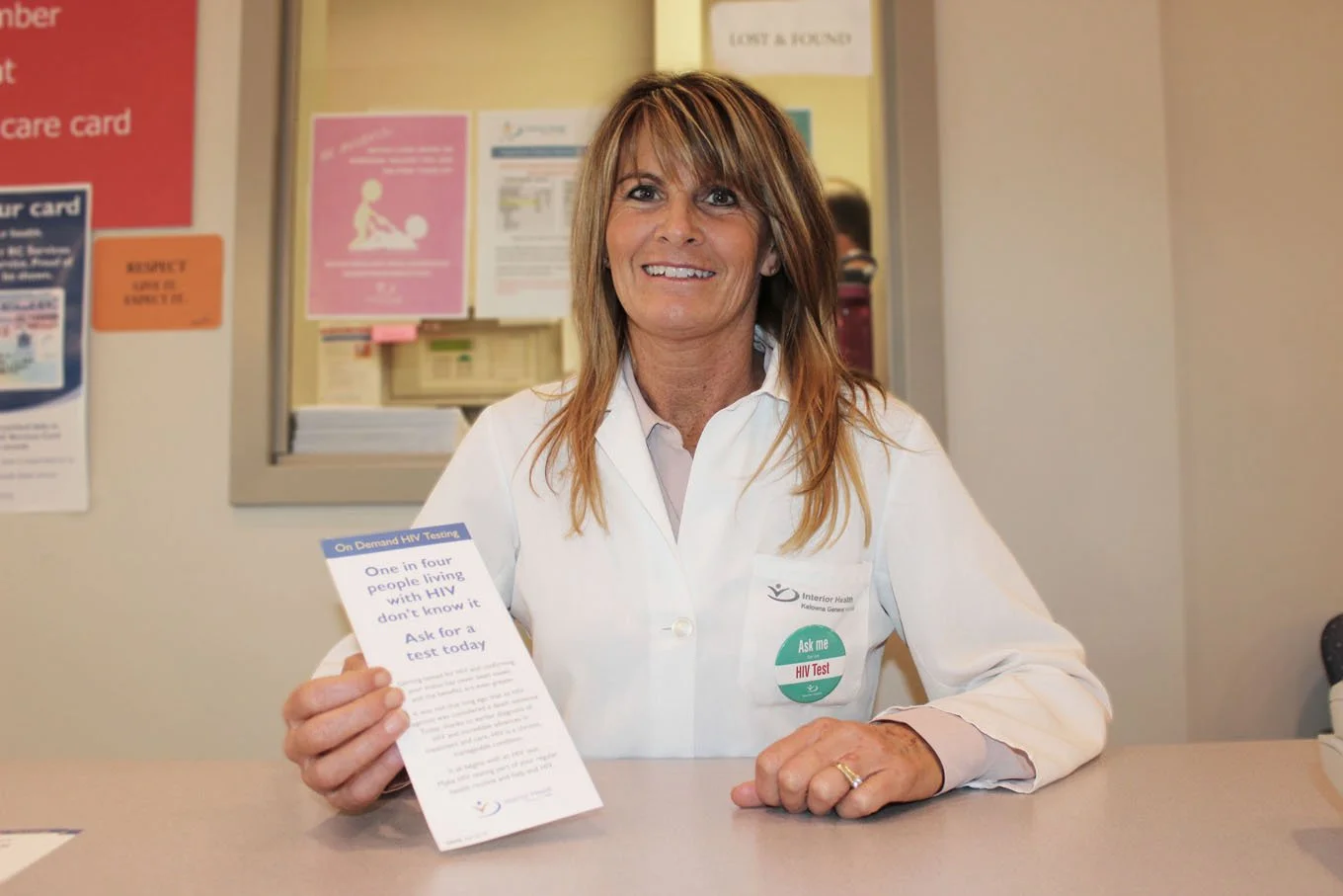 On Demand HIV testing now available across the Interior