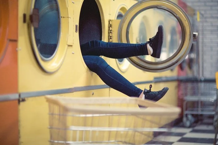 Keep it clean, eh? Sex in the laundry room act leads to arrest